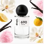 Pirámide olfativa perfume divain.690 | divain Parfums