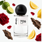 Pirámide olfativa perfume divain.706 | divain Parfums