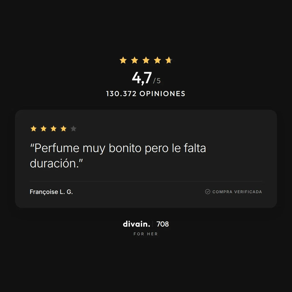 divain.708 - 4,7/5 sobre 130.372 opiniones