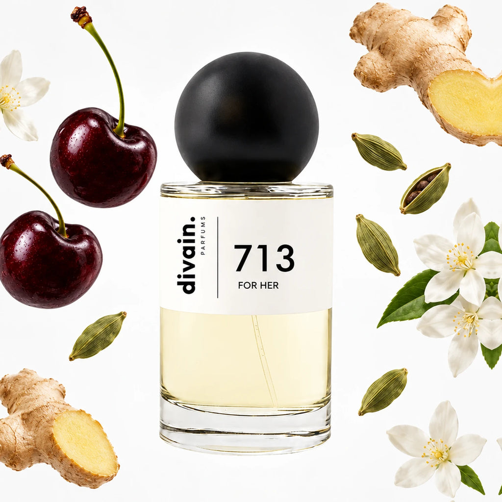 Notas olfativas perfume divain.713 | divain Parfums