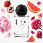 Pirámide olfativa perfume divain.716 | divain Parfums
