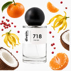 Pirámide olfativa perfume divain.718 | divain Parfums