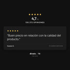 divain.718 - 4,7/5 sobre 130.372 opiniones
