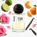 Pirámide olfativa perfume divain.728 | divain Parfums