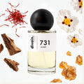 Pirámide olfativa perfume divain.731 | divain Parfums