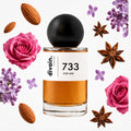 Pirámide olfativa perfume divain.733 | divain Parfums