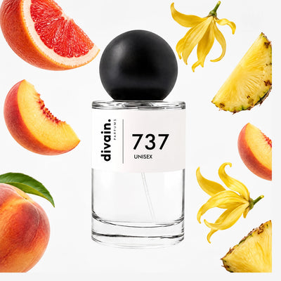 Pirámide olfativa perfume divain.737 | divain Parfums
