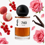 Pirámide olfativa perfume divain.740 | divain Parfums