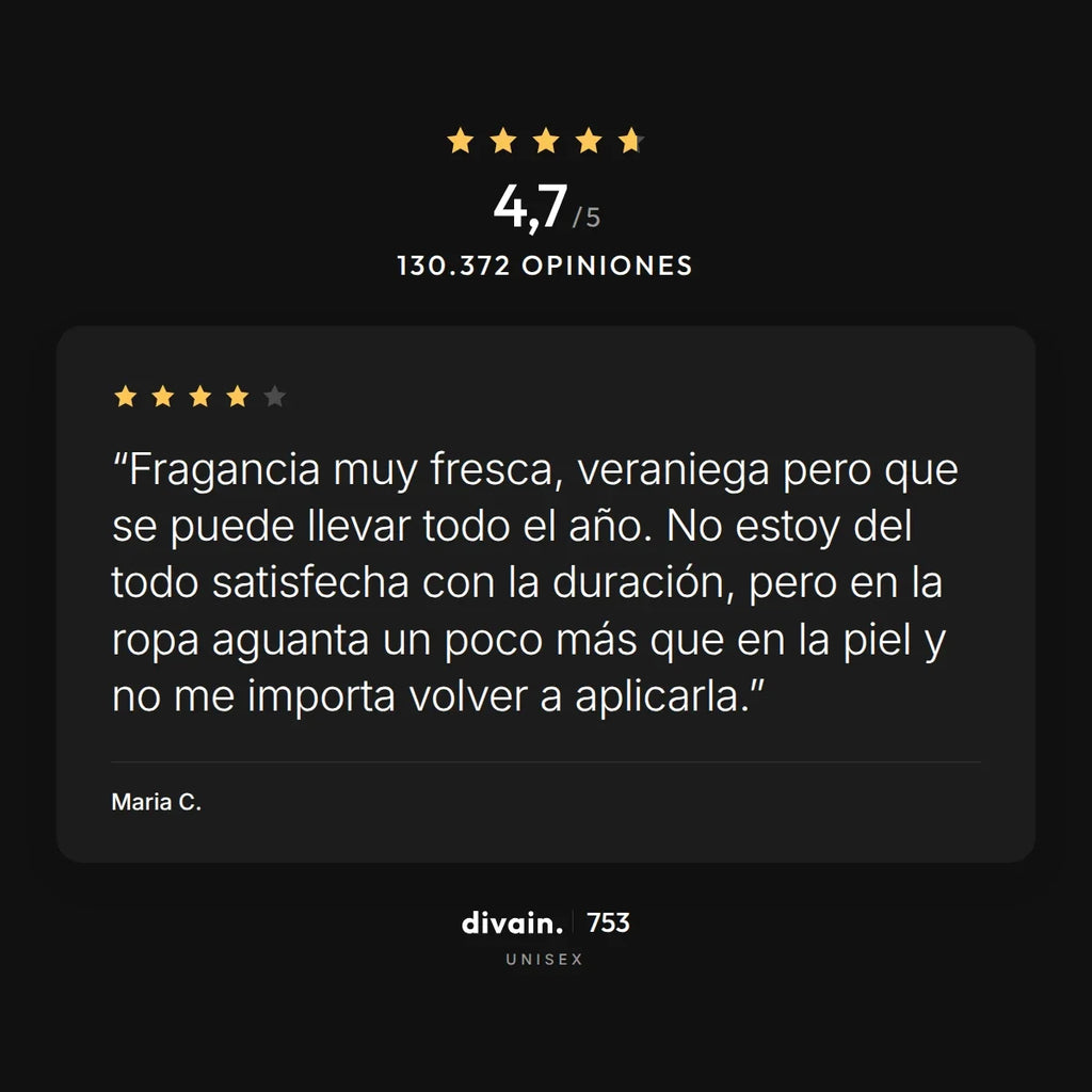 divain.753 - 4,7/5 sobre 130.372 opiniones