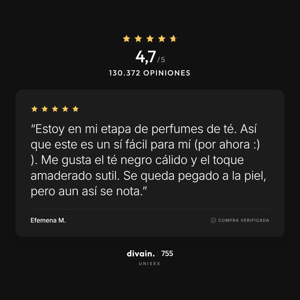 divain.755 - 4,7/5 sobre 130.372 opiniones