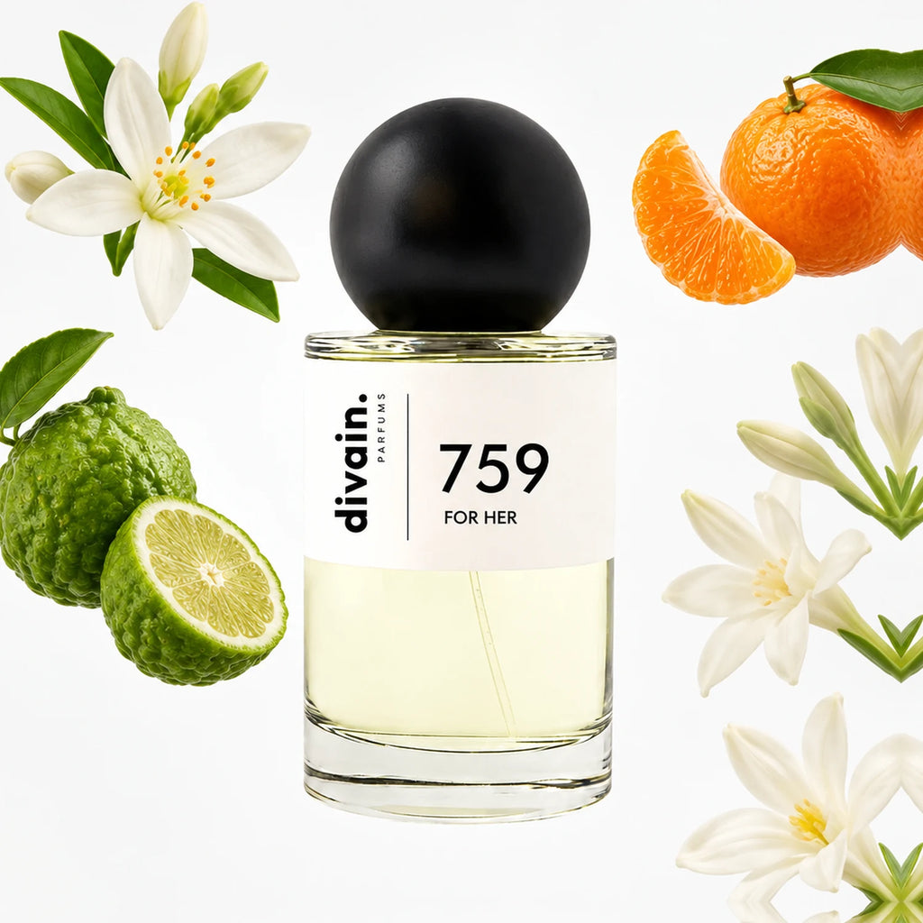 Notas olfativas perfume divain.759 | divain Parfums
