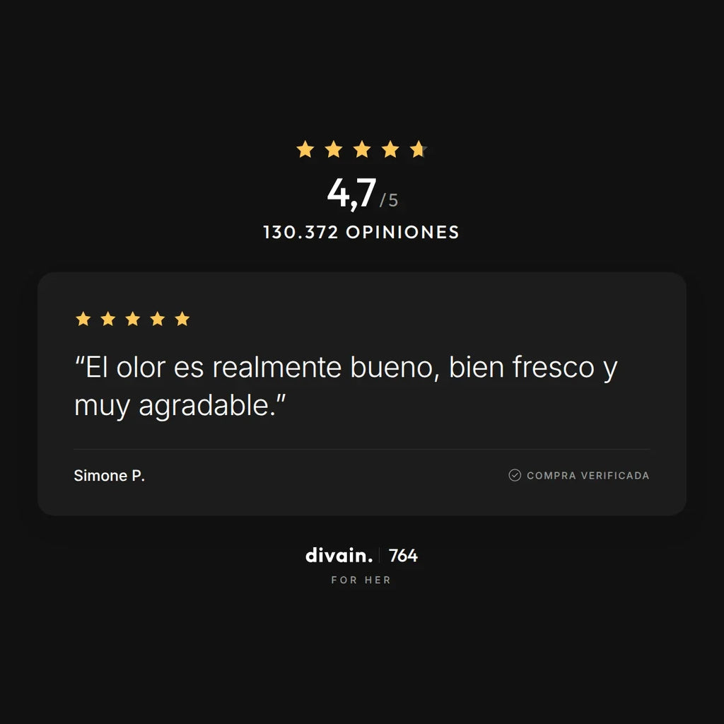 divain.764 - 4,7/5 sobre 130.372 opiniones