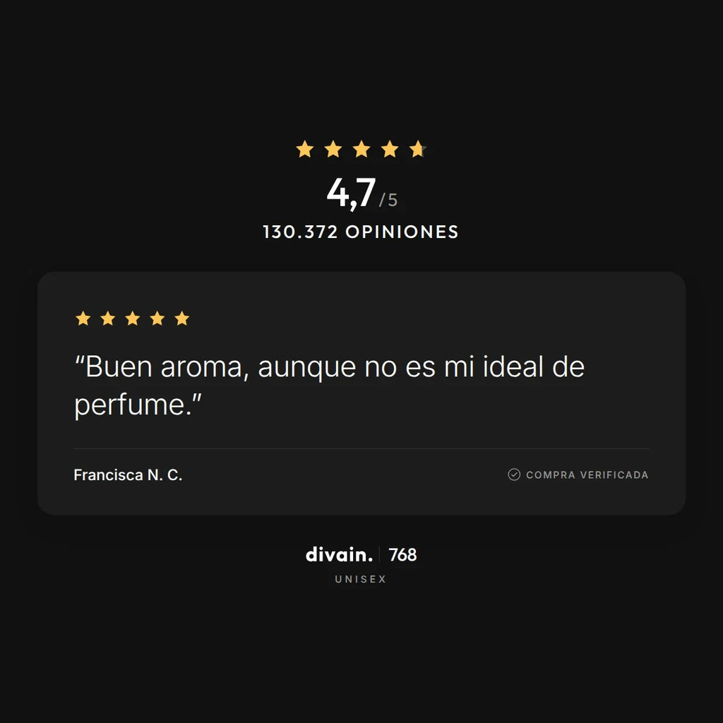 divain.768 - 4,7/5 sobre 130.372 opiniones