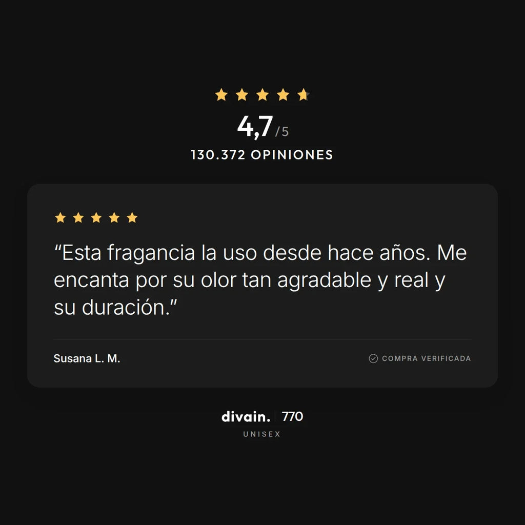 divain.770 - 4,7/5 sobre 130.372 opiniones