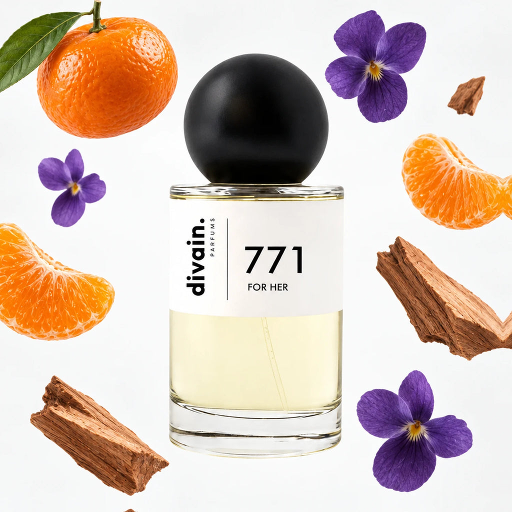 Notas olfativas perfume divain.771 | divain Parfums