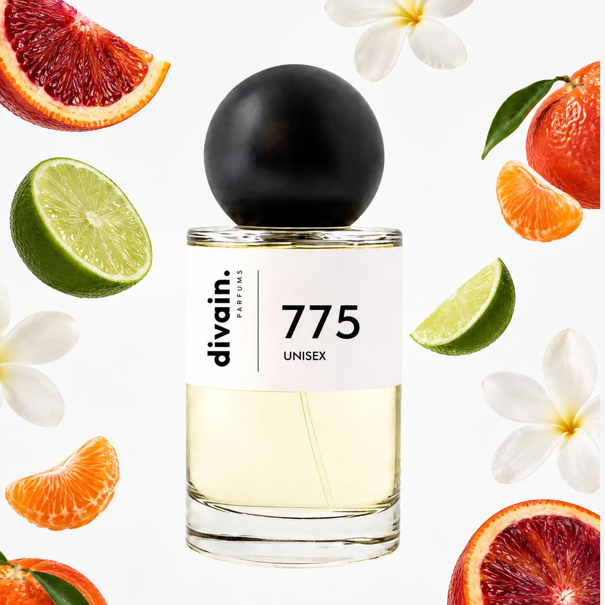 Pirámide olfativa perfume divain.775 | divain Parfums