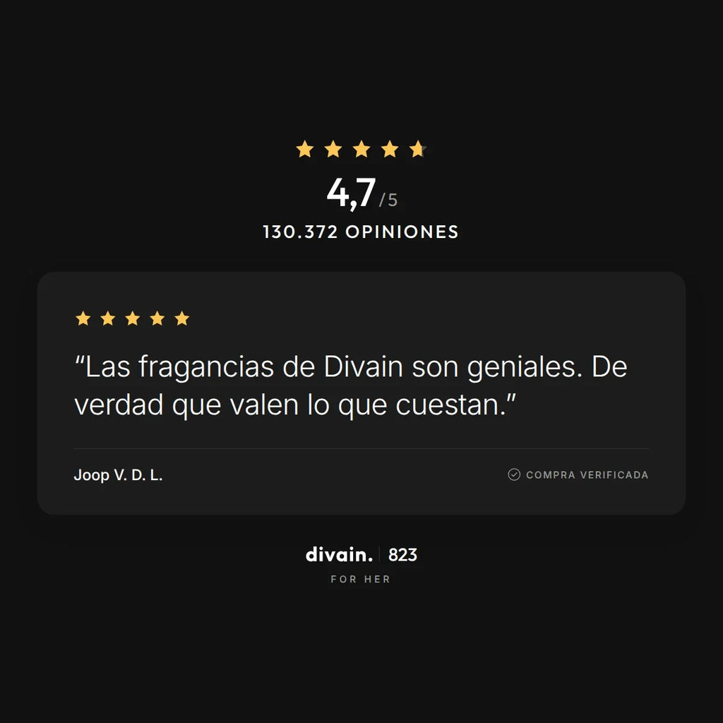 divain.823 - 4,7/5 sobre 130.372 opiniones