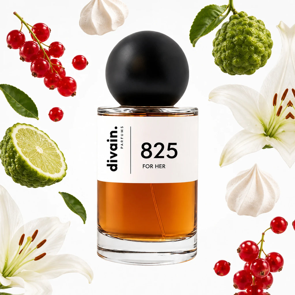 Notas olfativas perfume divain.825 | divain Parfums