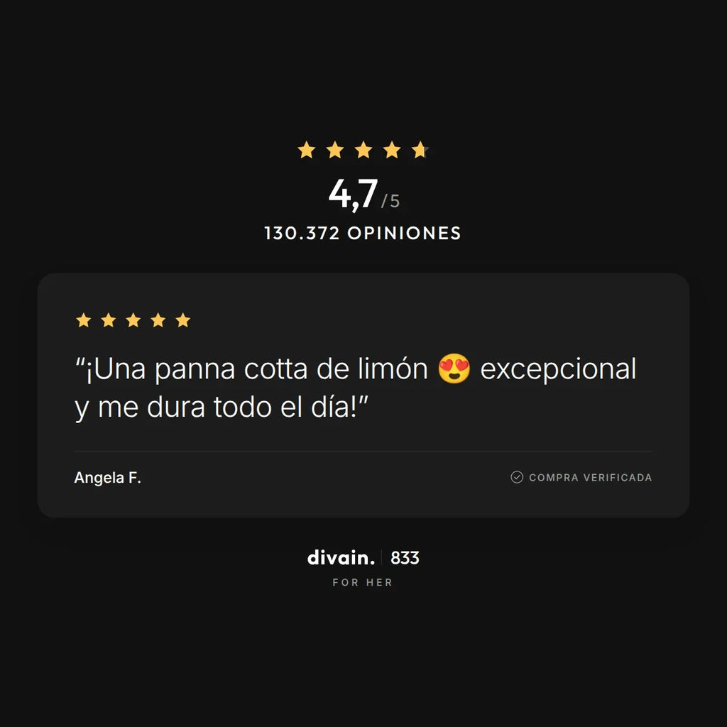 divain.833 - 4,7/5 sobre 130.372 opiniones
