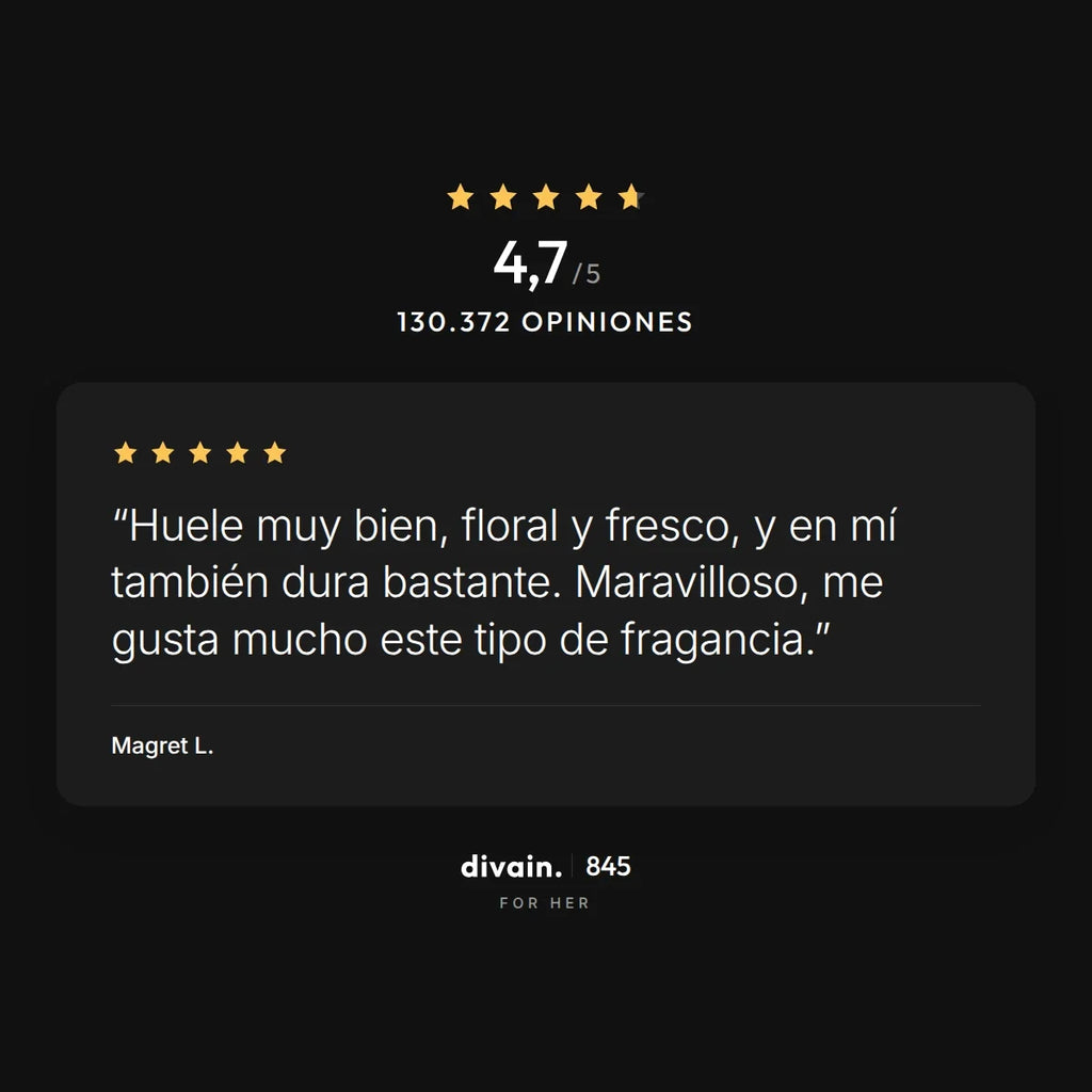 divain.845 - 4,7/5 sobre 130.372 opiniones