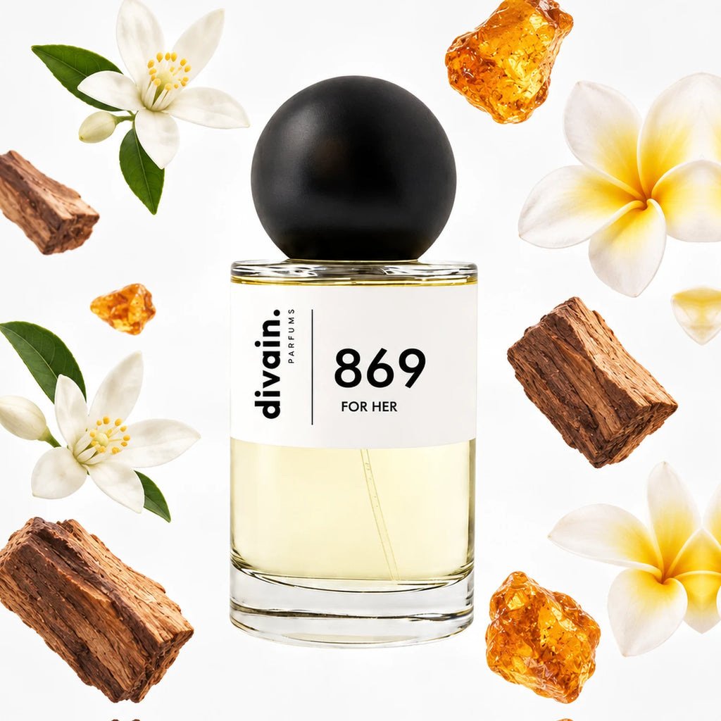 Notas olfativas perfume divain.869 | divain Parfums