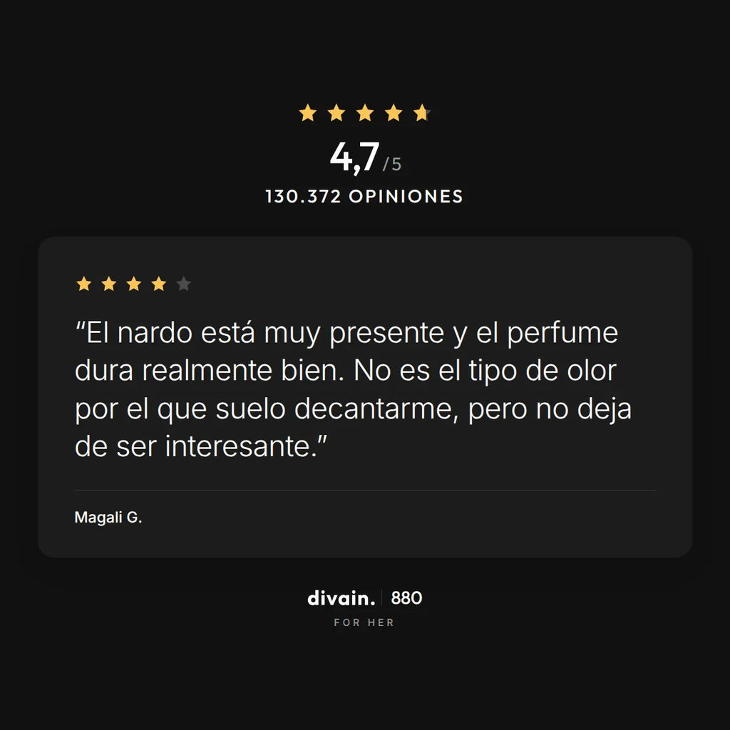 divain.880 - 4,7/5 sobre 130.372 opiniones