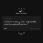 divain.897 - 4,7/5 sobre 130.372 opiniones