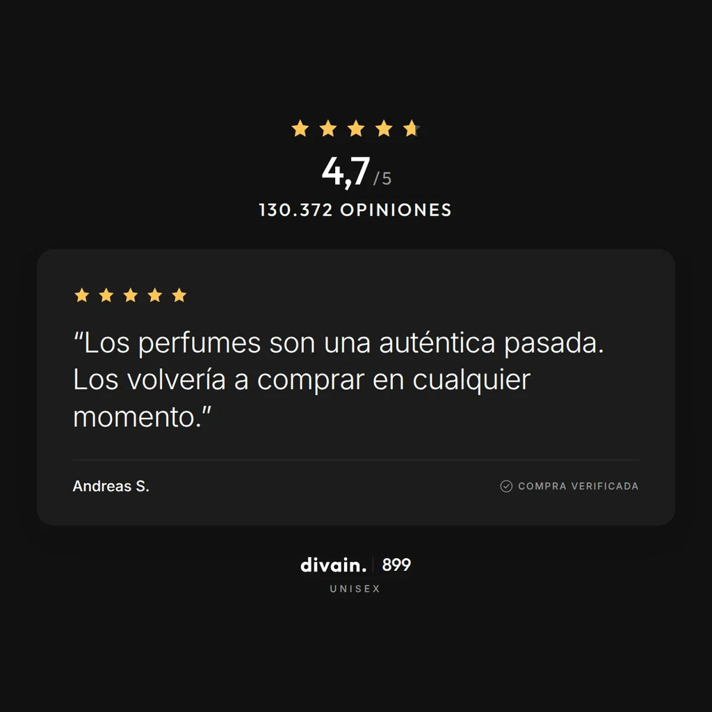 divain.899 - 4,7/5 sobre 130.372 opiniones