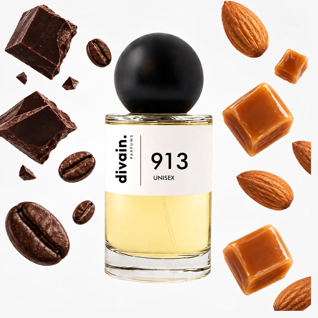 Pirámide olfativa perfume divain.913 | divain Parfums