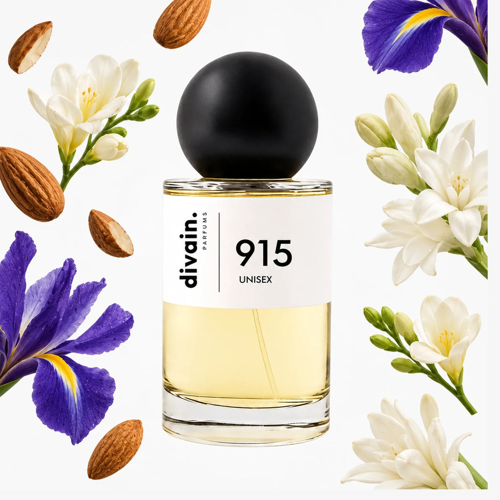 Pirámide olfativa perfume divain.915 | divain Parfums