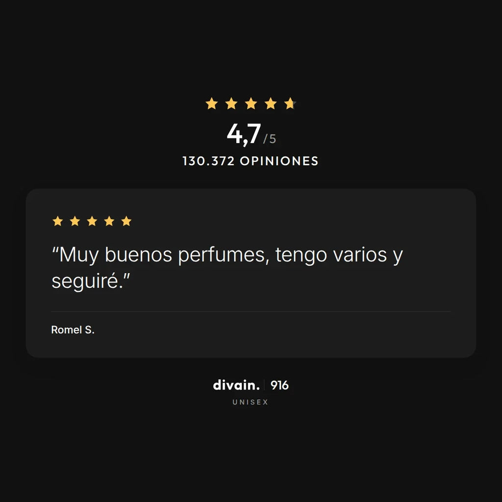 divain.916 - 4,7/5 sobre 130.372 opiniones
