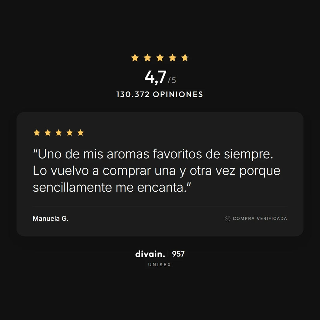 divain.957 - 4,7/5 sobre 130.372 opiniones