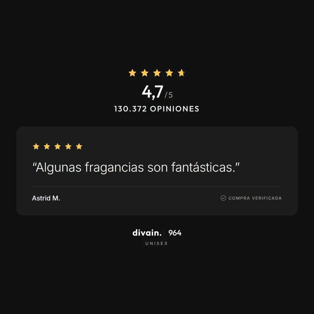 divain.964 - 4,7/5 sobre 130.372 opiniones