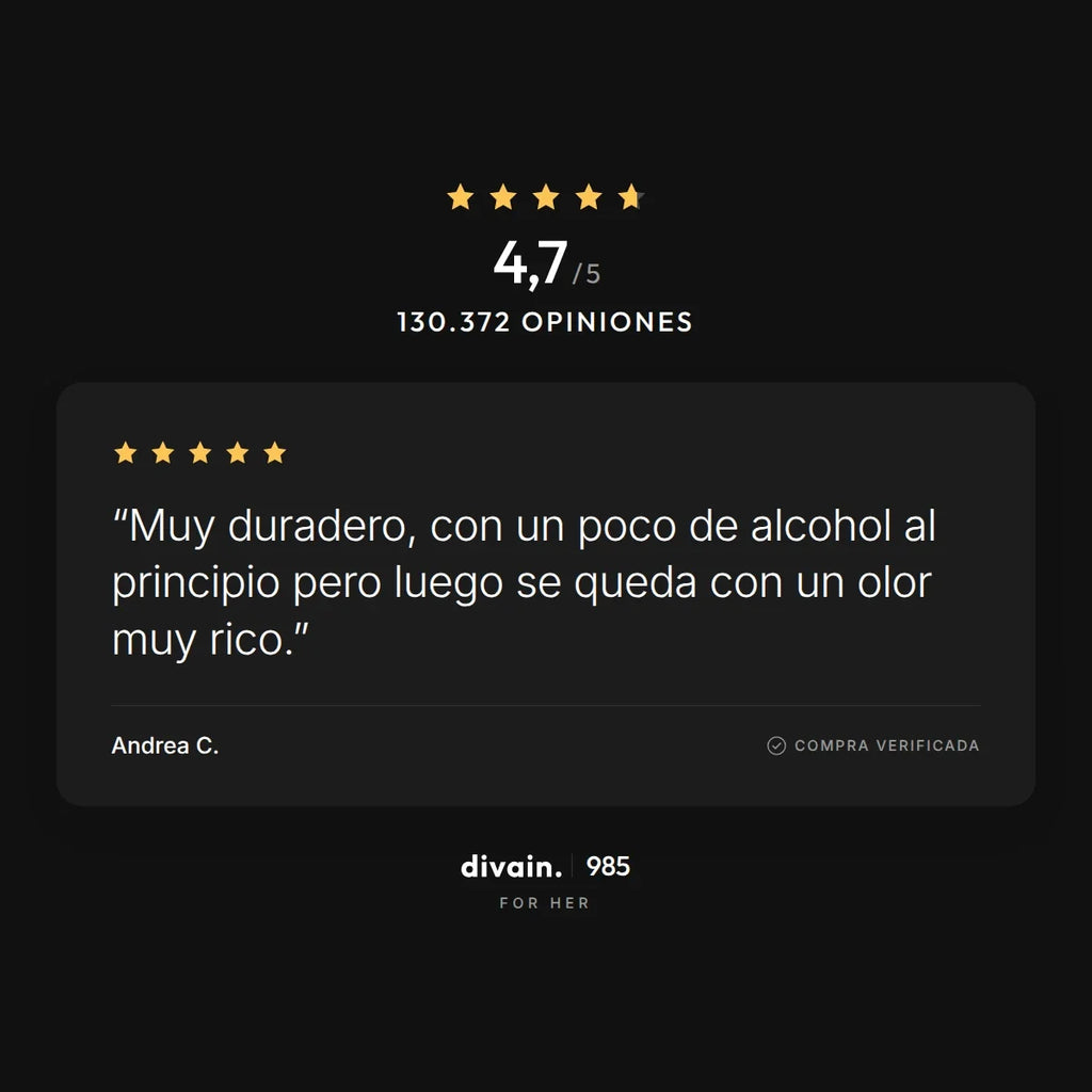 divain.985 - 4,7/5 sobre 130.372 opiniones