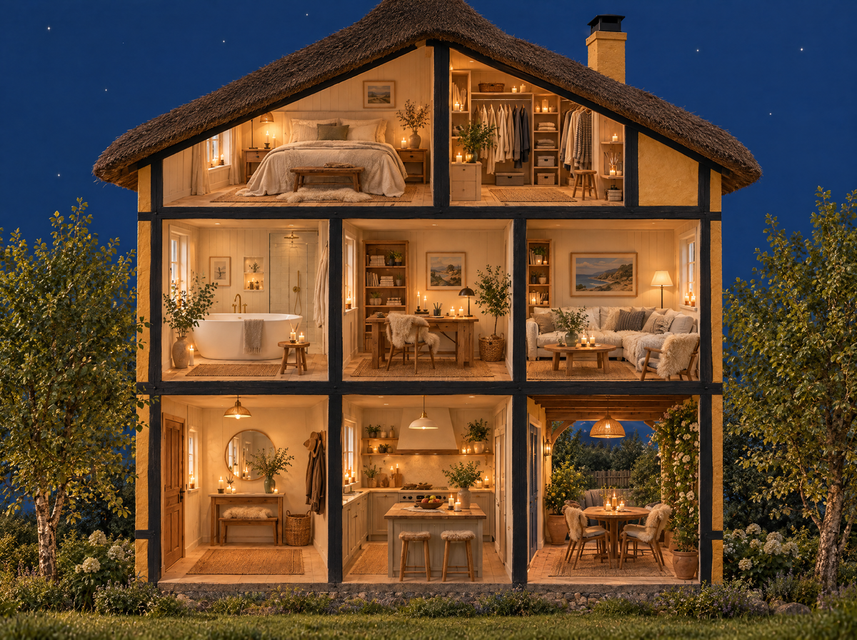 Dansk hus, divain. home