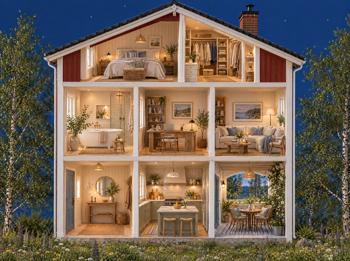 Svenskt hus, divain. home