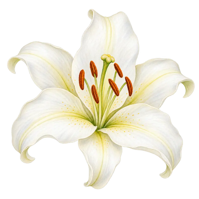 Lys blanc