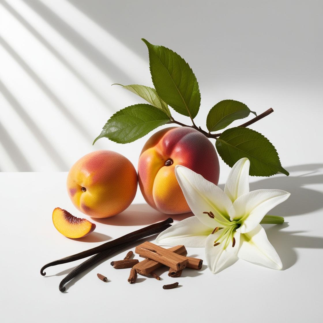Bergamota, iris y neroli, notas olfativas del perfume equivalente divain.106 para mujer