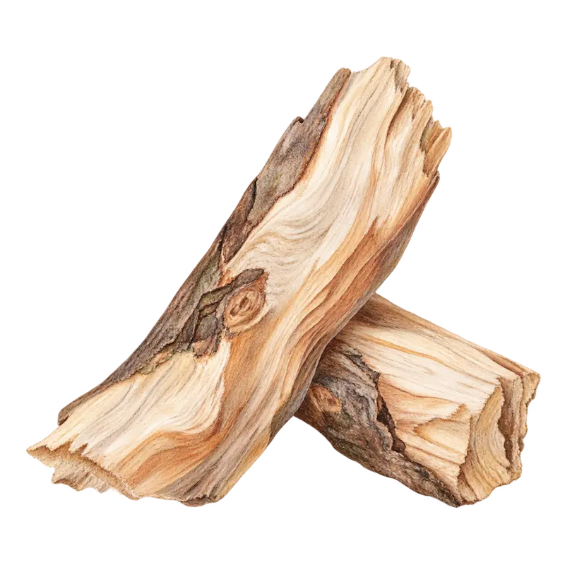 Ilustración de la nota olfativa Madera de higuera