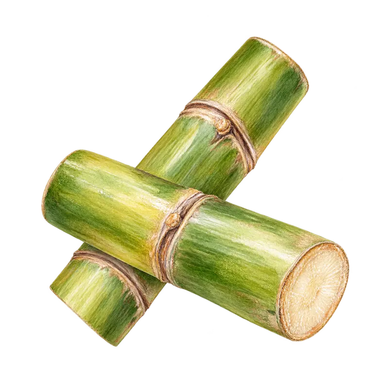 Ilustración de la nota olfativa Bambú