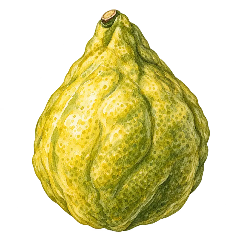 Ilustración de la nota olfativa Bergamota