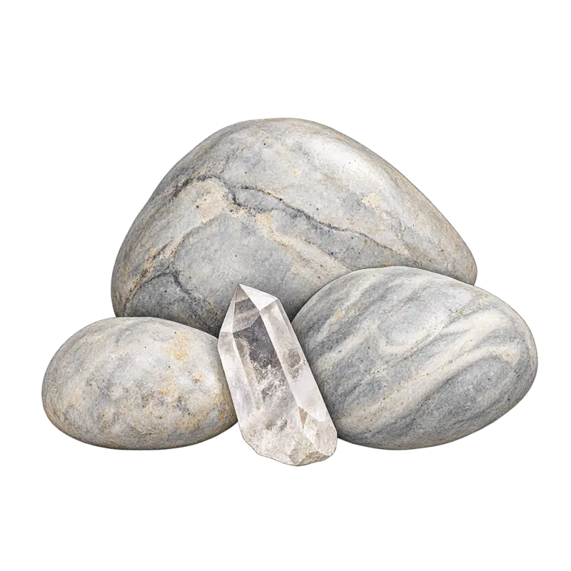 Ilustración de Notas minerales