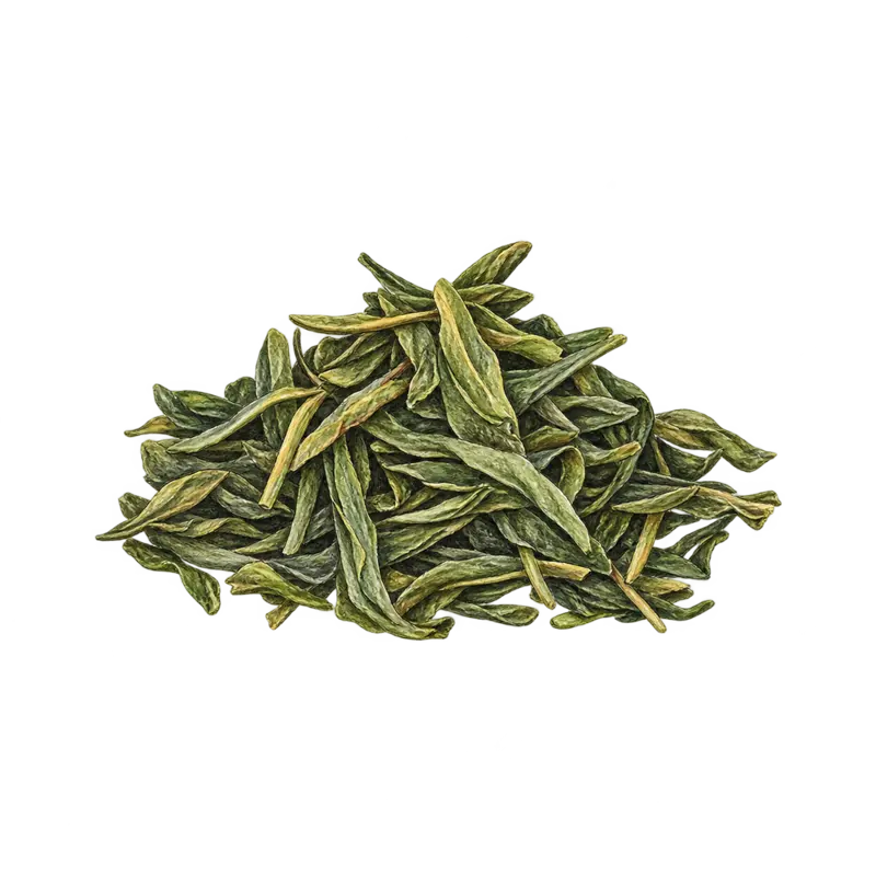 Ilustración de la nota olfativa Té verde