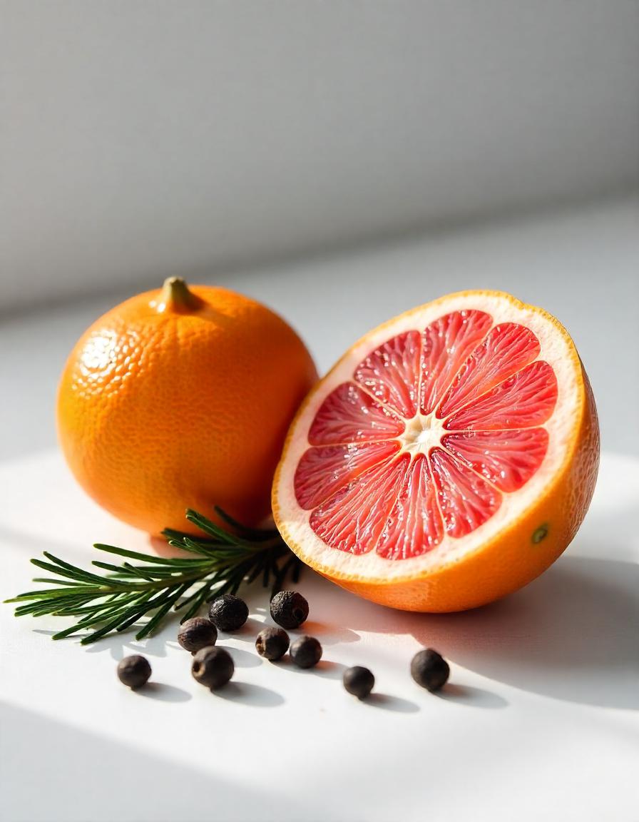 Naranja, notas olfativas del perfume equivalente divain.039 para hombre