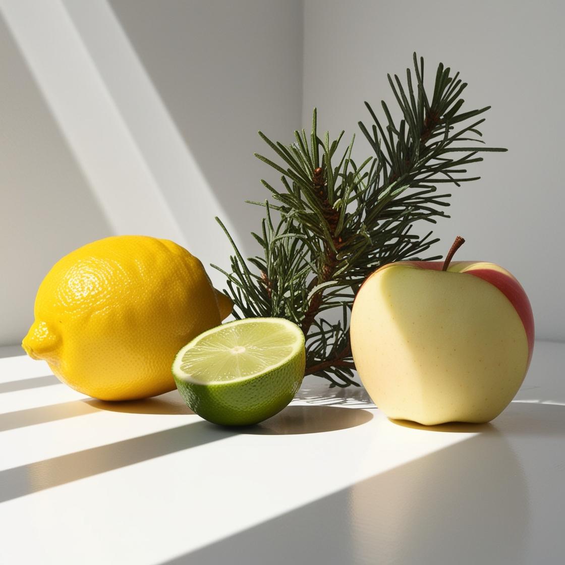 Pomme, notes olfactives du parfum équivalent divain.051 pour femme