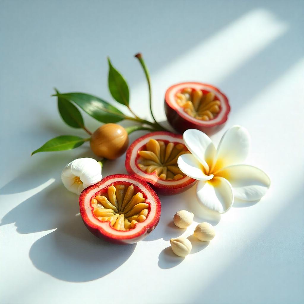Gardenia, haba tonka y vainilla, notas olfativas del perfume equivalente divain.079 para mujer