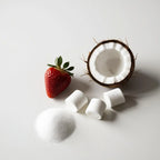 Notas olfativas dulces y cremosas con fresa, coco, azúcar y malvaviscos