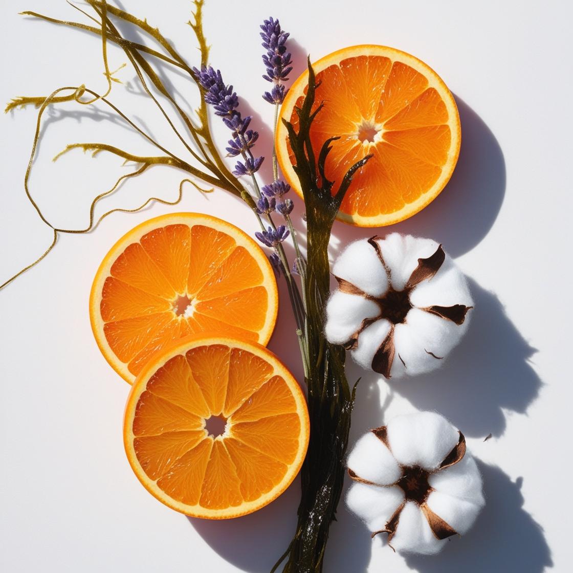 Lavanda i taronja, notes olfactives del perfum equivalent divain.215 per a home