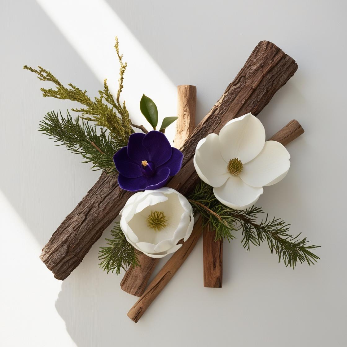 Notas olfativas ambar, ambar gris y violeta | Perfume divain.246 | divain Parfums