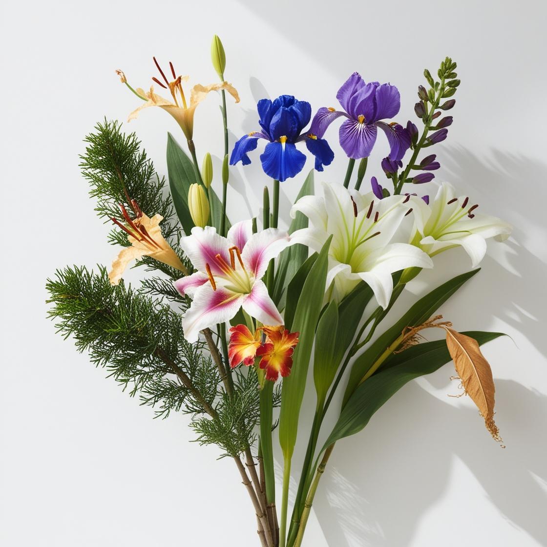 Iris, notas olfativas del perfume equivalente divain.269 para hombre